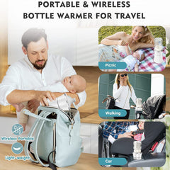 Food Grade Baby Bottle Warmer Portable Travel Milk