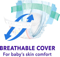 BabyLove 96 Piece (2 Pack x 48) Bulk Premium Cosifit Nappies Size 1 Newborn Up to 5kg