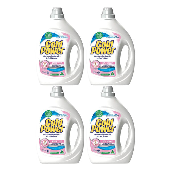 Cold Power 2L Laundry Liquid Effective Stain Remover Sensitive x4-1984023720229998593