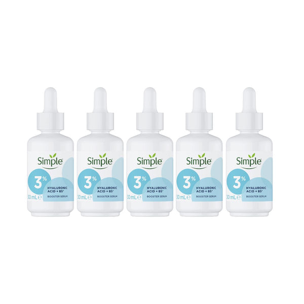 5x Simple Booster Serum 3% Hyaluronic Acid and B5-1984023737397284865