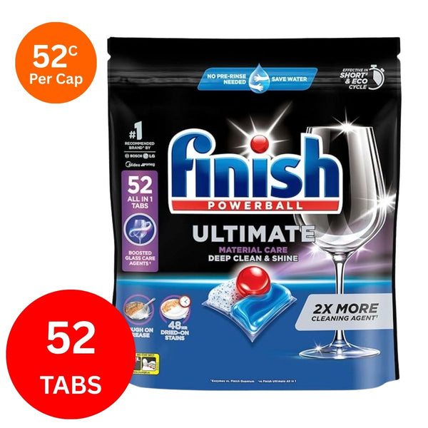 Finish Ultimate x 52 Dishwasher Tablets-1973193596911882240