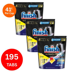 Finish Ultimate Pro x 195 Lemon Dishwasher Tablets-1984023726974439424