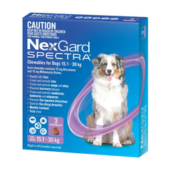 NexGard Spectra Dogs 15.1-30kg 3pk-1973193602549026819