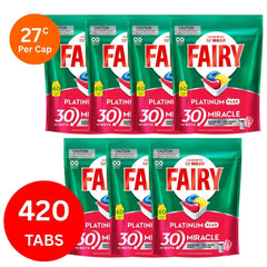 Fairy Platinum Plus x 420 Lemon Dishwasher Tablets-1984023724399136768