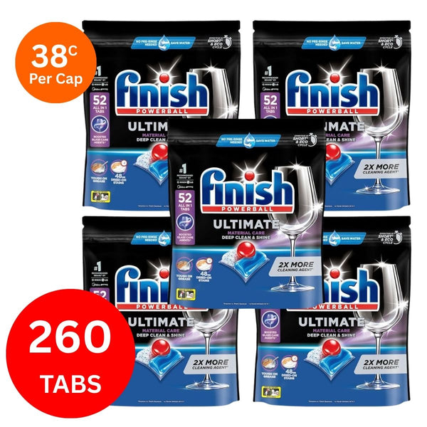 Finish Ultimate x 260 Dishwasher Tablets-1973193597599748096