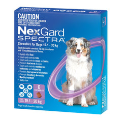 NexGard Spectra Dogs 15.1-30kg 6pk-1973193602712604675