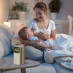1Pc Portable Bottle Warmer With Night Light On The Go Baby Milk Warmer Milk Formula Warmer For Home Travel With 6 Heating Levels