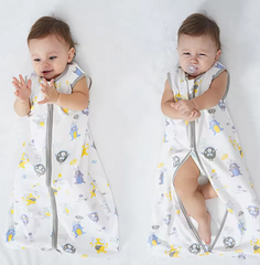 Baby Sleeping Bag For Newborn Baby Wearable Blanket 0.5 Tog Summer 100% Cotton