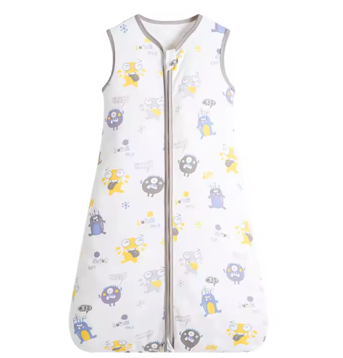 Baby Sleeping Bag For Newborn Baby Wearable Blanket 0.5 Tog Summer 100% Cotton