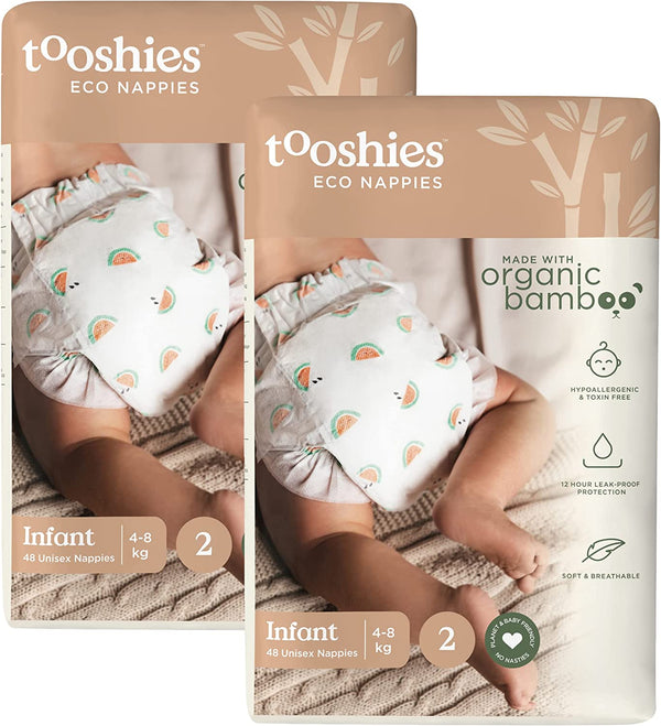Tooshies Eco Pure Water Baby Wipes - Bulk 16x70 - The Nappy Shop